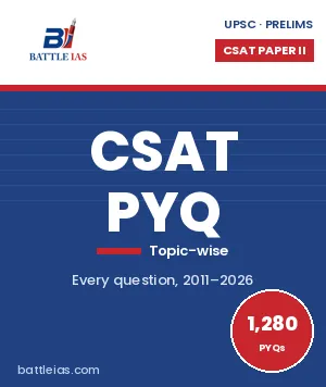 UPSC Prelims CSAT PYQ Book cover