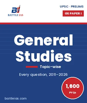 UPSC Prelims GS PYQ Book cover
