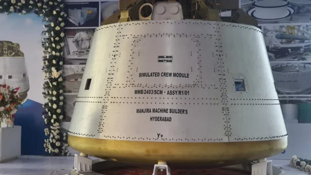 Simulated Crew Module (SCM) Structure Assembly for the Gaganyaan project