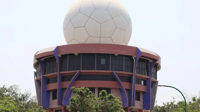 Doppler Weather Radar Station on Kailasagiri (May 2019)