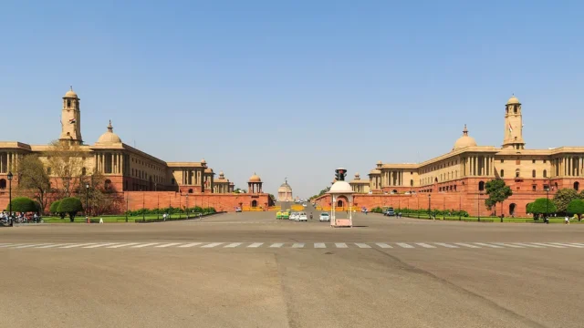 New Delhi government block 03-2016