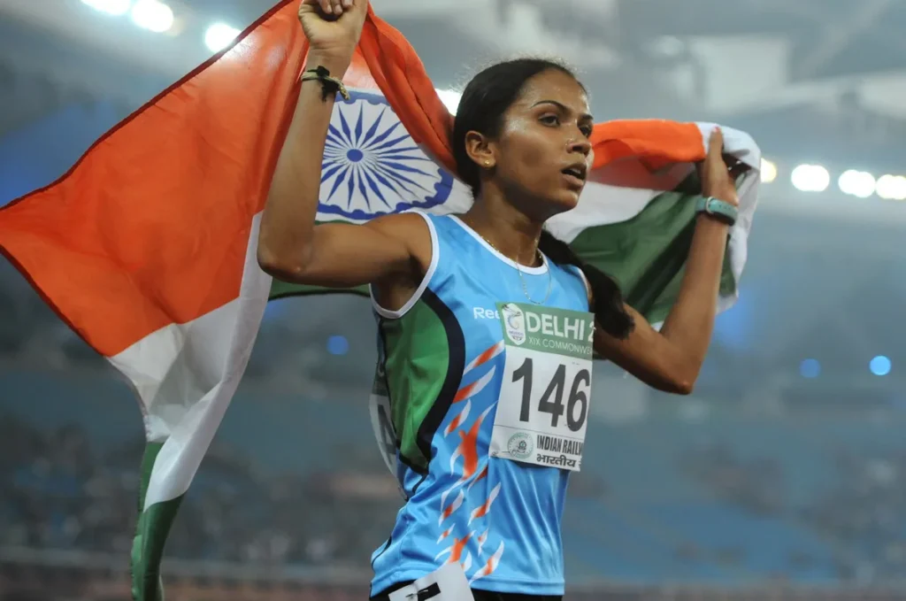XIX Commonwealth Games-2010 Delhi (Women’s) Athletics 10000m Final, Kavita Raut of India won the Silver medal