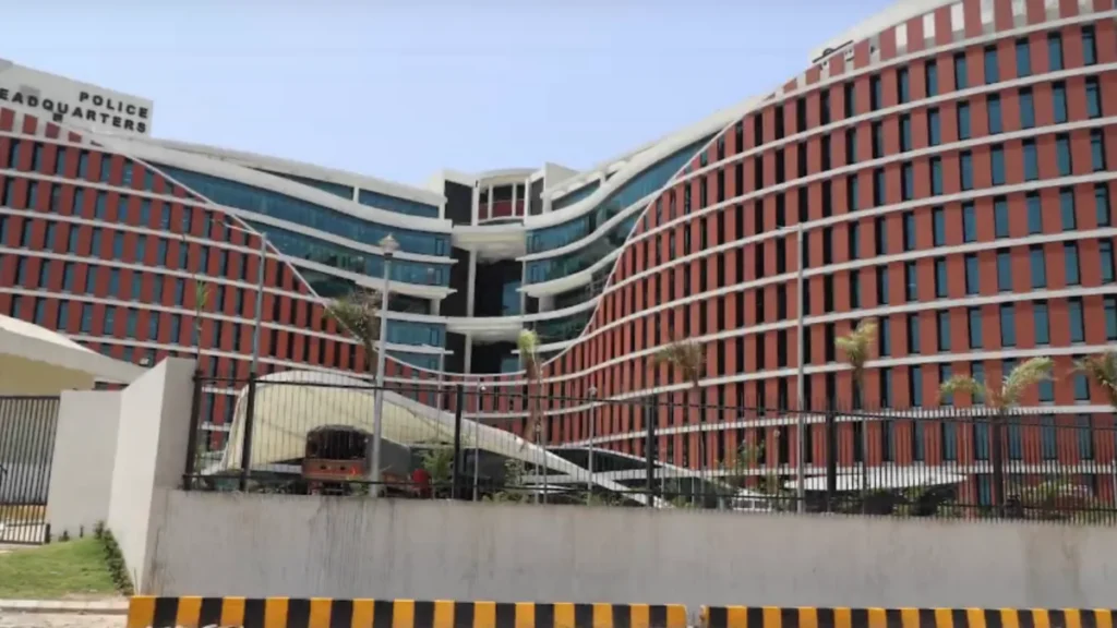 Signature Building, the headquarters of Uttar Pradesh Police in Lucknow