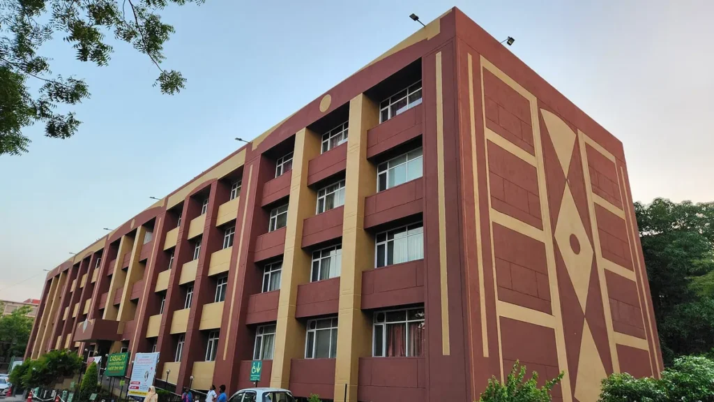 Main building of Christian Medical College and Hospital in Ludhiana, Punjab