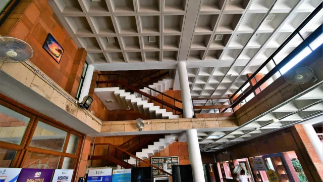 Inside the Central Institute of Educational Technology (CIET) building of NCERT in New Delhi