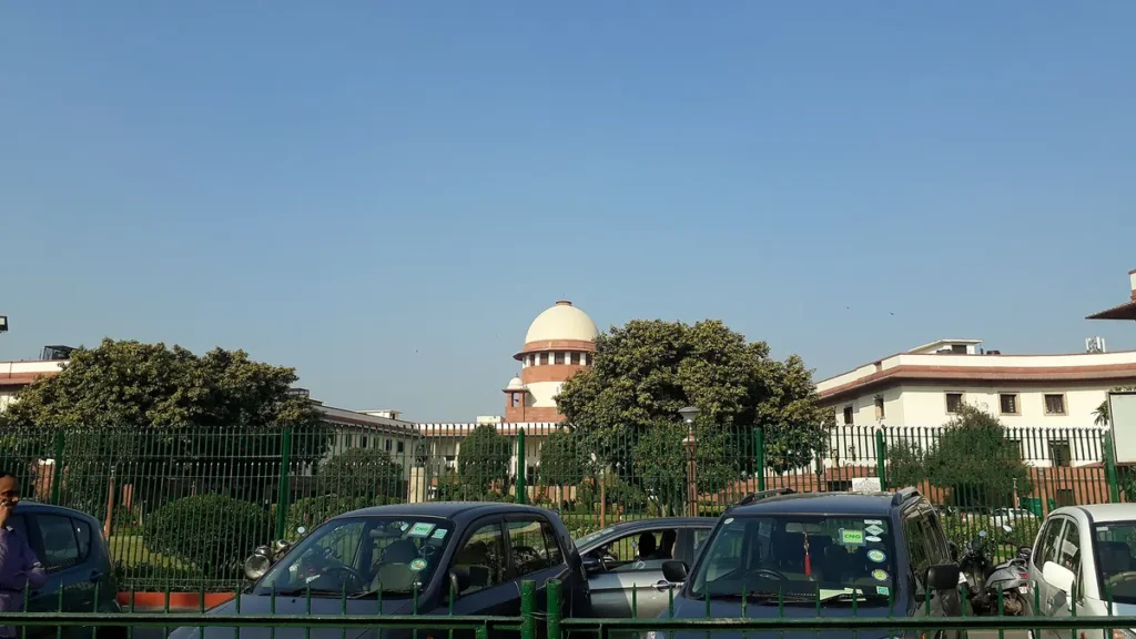 The Supreme Court of India building in New Delhi