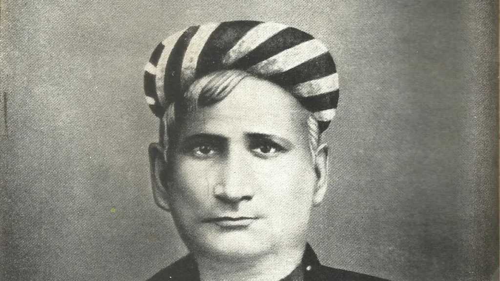 Portrait of Bankim Chandra Chattopadhyay, author of Vande Mataram