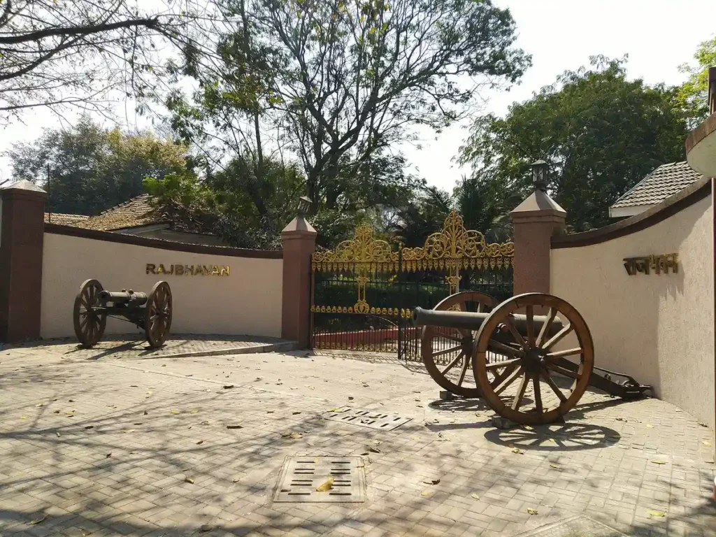 Entrance of Raj Bhavan, Pune
