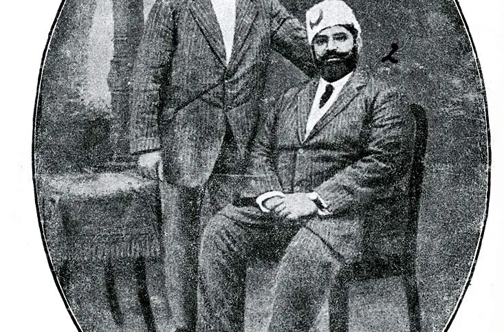 The Ali brothers, Khilafat leaders who joined Gandhi in the Non-Cooperation Movement