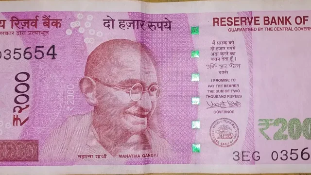 ₹2000 Indian Rupee Banknote