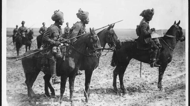 Indian cavalry on the Western Front during the First World War