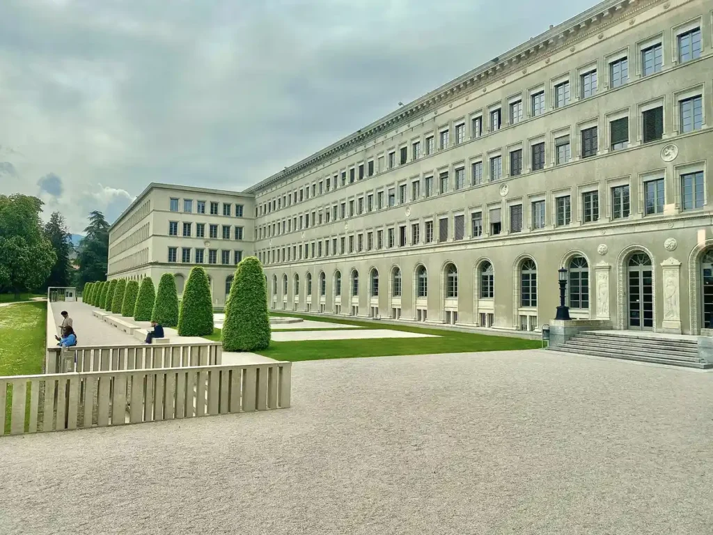 Centre William Rappard, headquarters of the WTO in Geneva