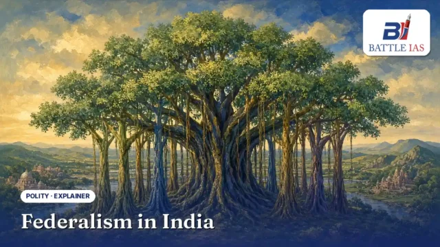 Federalism in India explained for UPSC: federal and unitary features of the Constitution