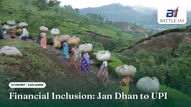 Financial inclusion in India and RBI FI-Index explained for UPSC