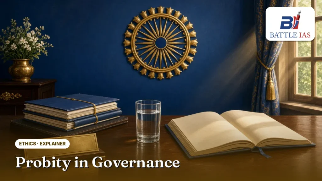 Probity in governance explained for UPSC ethics