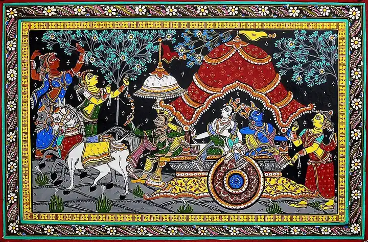 Mathura Vijay, Pattachitra, Odisha