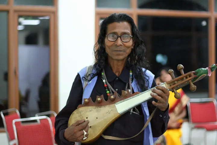 Mahim Fakir, a Baul singer of Bengal