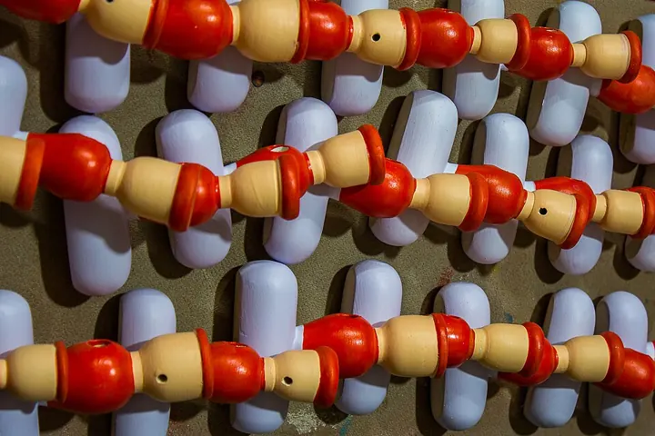Lacquered Channapatna toys, Karnataka