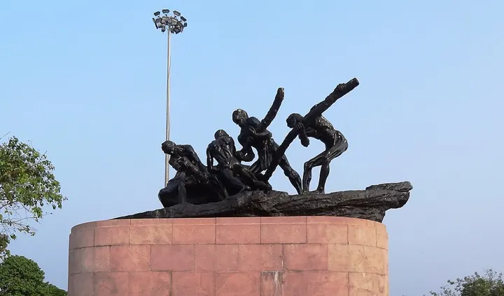D. P. Roy Chowdhury, Triumph of Labour, Marina Beach, Chennai