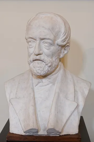 Bust of Giuseppe Mazzini, Museo Nazionale del Risorgimento, Rome