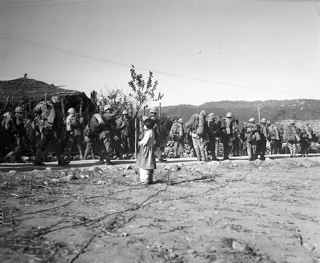 US Marines in Korea, November 1950