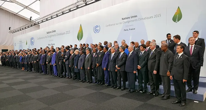 Leaders at the opening of COP 21 in Paris, November 2015