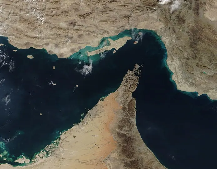 The Strait of Hormuz, the world's most important oil chokepoint